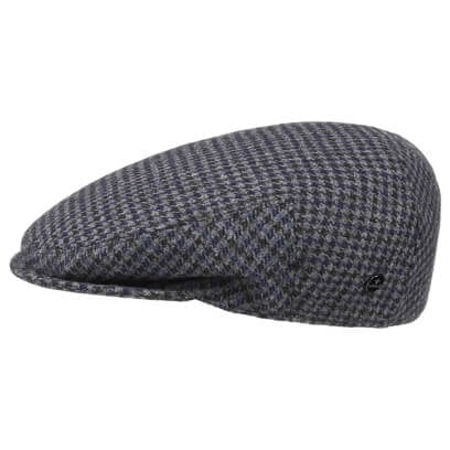 Britain Houndstooth Flat Cap by Lierys - 39,95 €