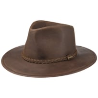 Buffalo Leather Western Hoed by Stetson - &euro; 199,00