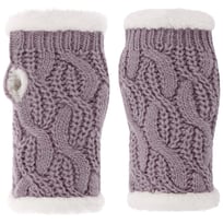 Cable Knit Gebreide Polswarmers by Seeberger - &euro; 29,95