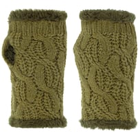 Cable Knit Gebreide Polswarmers by Seeberger - &euro; 29,95