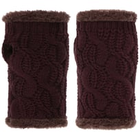 Cable Knit Gebreide Polswarmers by Seeberger - &euro; 29,95