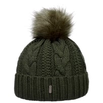 Cable Knit Muts met Omslag by McBURN - &euro; 59,95