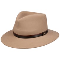 Cagliero Haarvilthoed met Leren Band by Borsalino - &euro; 355,00