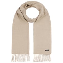 Cashmink Uni Sjaal met Franjes by Fraas - &euro; 35,95