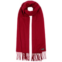 Cashmink Uni Sjaal met Franjes by Fraas - &euro; 35,95