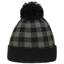 Checked Beanie Pomponmuts - &euro; 12,95