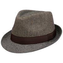 Classic Herringbone Trilby Stoffen Hoed by Lipodo - &euro; 35,95