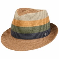 Colour Blocks Trilby Hennep Hoed by Lierys - &euro; 129,00