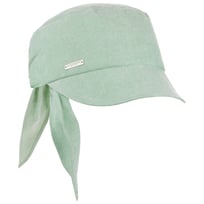 Cotton Chambray Dames Cap by Seeberger - &euro; 39,95