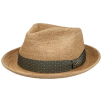Crochet Fedora Raffia Hoed by JJ Hats - &euro; 99,00
