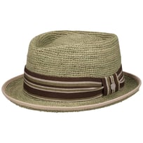Crochet Pork Pie Raffia Hoed by Lierys - &euro; 119,00