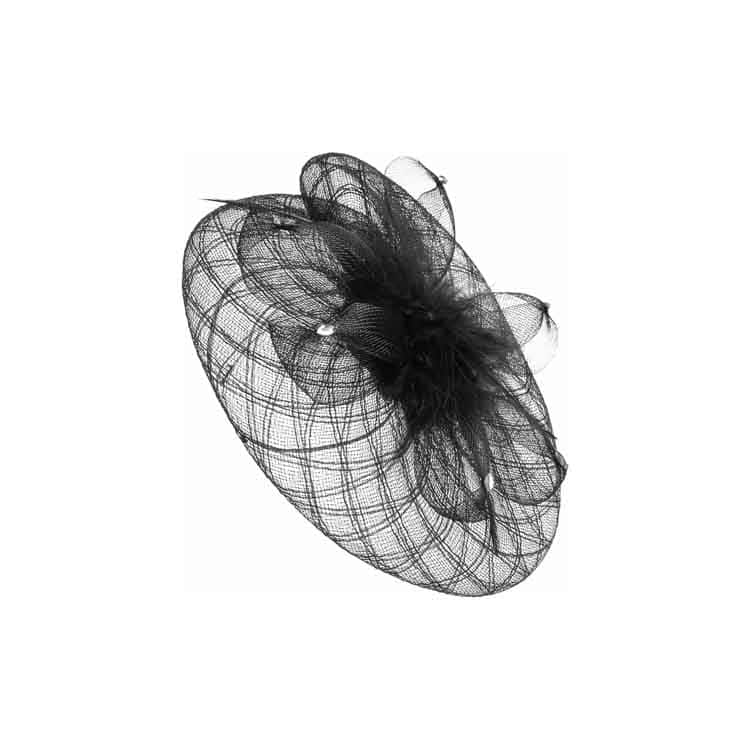 Crynol Fascinator met Veren by McBURN - &euro; 39,95