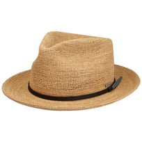 Daleport Crochet Fedora Raffia Hoed by Stetson - &euro; 149,00