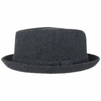 Diamond Crown Herringbone Wollen Hoed by Lipodo - &euro; 35,95