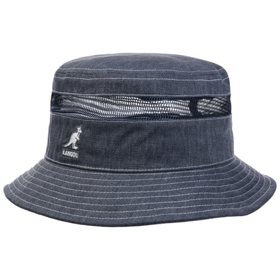 Distressed Cotton Mesh Bucket Hoed by Kangol - 79,95 €