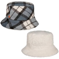 Doriet Check Bucket Omkeerbare Hoed by Mayser - &euro; 99,00