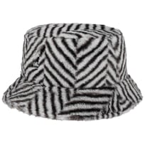Faux Fur Bucket Herringbone Vissershoed by Kangol - &euro; 39,95
