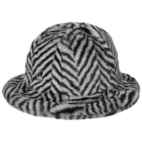 Faux Fur Stripe Casual Stoffen Hoed by Kangol - &euro; 49,95