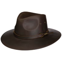Glencross Western Buffalo Leren Hoed by Stetson - &euro; 199,00