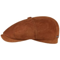 Hatteras Goat Suede Flat Cap by Stetson - &euro; 179,00