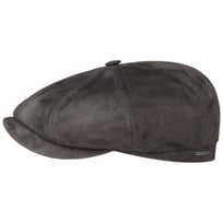 Hatteras Goat Suede Flat Cap by Stetson - &euro; 179,00
