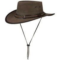 Henbury Traveller Leren Hoed by Scippis - &euro; 69,99