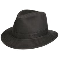 Herringbone Traveller Stoffen Hoed by Stetson - &euro; 79,00