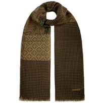 Houndstooth Paisley Mix Wollen Sjaal by Stetson - &euro; 69,00