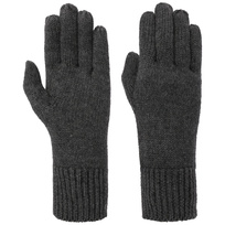 Guess Gebreide handschoenen zwart kabel steek atletische stijl Accessoires Handschoenen Gebreide handschoenen 