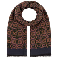 Jaquard Geometrics Katoenen Sjaal by Stetson - &euro; 79,00