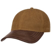 Katoenen Pet met Leren Visor by Stetson - &euro; 119,00