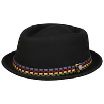 Knit Colour Band Pork Pie Wollen Hoed by Lierys - &euro; 59,95