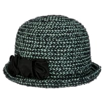 Knitted Look Stoffen Hoed by bedacht - &euro; 69,95