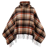Landiva Check Poncho - &euro; 79,95