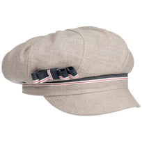 Linnen Newsboy Pet met Strikje by bedacht - &euro; 89,95