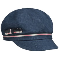 Linnen Newsboy Pet met Strikje by bedacht - &euro; 89,95