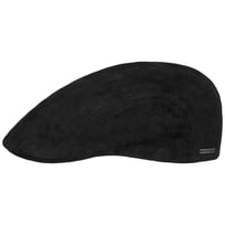 Madison Leren Flatcap by Stetson - &euro; 129,00