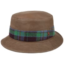 Max Bucket Leren Hoed by Alfonso D�Este - &euro; 99,00