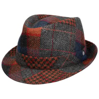 Merino Patchwork Trilby Hoed by Lierys - &euro; 79,95