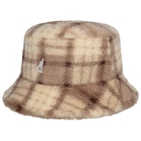Multi Plaid Faux Fur Bucket Stoffen Hoed by Kangol - &euro; 79,95