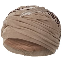 Perla Taupe Tiger Tulband by Christine Headwear - &euro; 65,95