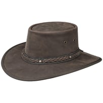 Squashy Bronco Leather Hat by BARMAH - &euro; 119,00