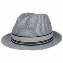 Striped Band Fedora Strohoed - &euro; 39,95