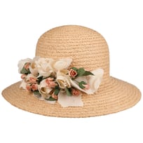 Telina Raffia Hoed met Bloemen by Lierys - &euro; 99,00