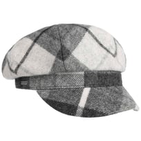 Tevere Checkered Newsboy Cap by McBURN - &euro; 79,95