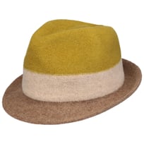 Tricolour Trilby Walkloden Hoed by Lipodo - &euro; 39,95