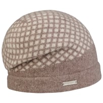 Twotone Check Headsock Walkloden Muts by Seeberger - &euro; 59,95
