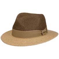 Twotone Toyo Traveller Raffia Hoed by Stetson - &euro; 89,00