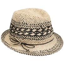 Twotone Vented Trilby Strohoed by Loevenich - &euro; 39,95
