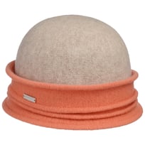 Twotone Woolmark Cloche Hoed by Seeberger - &euro; 99,95